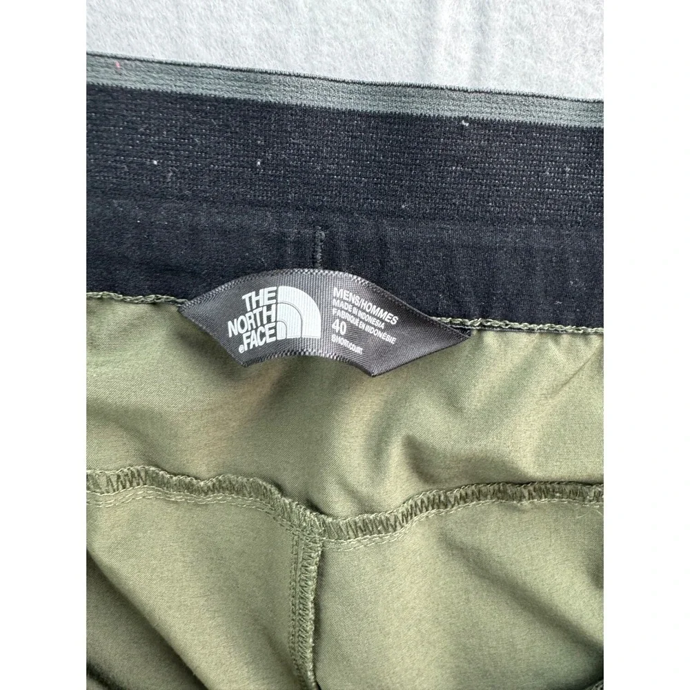 The North Face Mens‎ Convertible Zip Off Pants Green Size 40 Outdoor Hiking